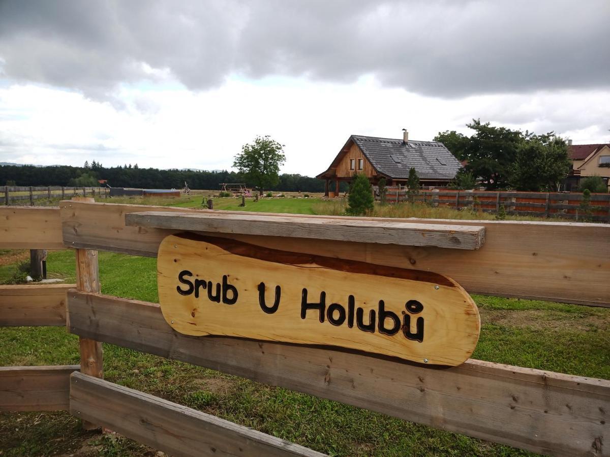 Wellness Srub U Holubu Villa Malsice Exterior photo